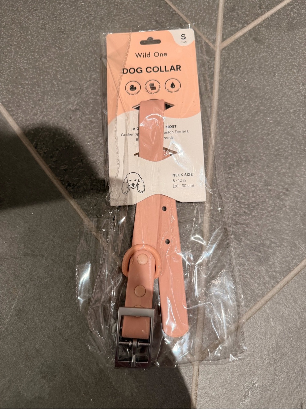 Small Pink Dog Collar
